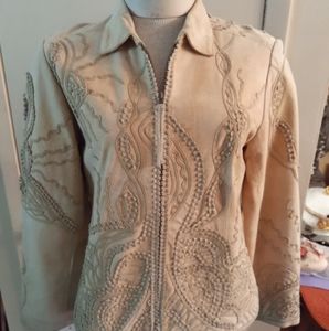 Chico's suede jacket